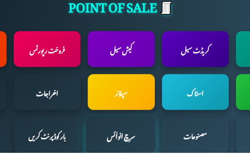 POS Web Application Features URDU (Special For Grocery)|Grocery Retail Software Pakistan